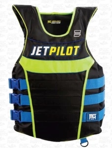 JetPilot GOMEZ Nylon Side Entry Life Vest Jacket PWC PFD USCG JP25252-BK - Picture 1 of 1