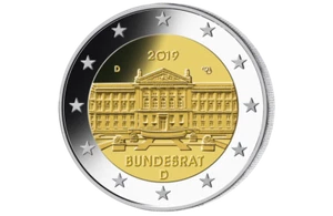 manueduc   ALEMANIA 2019   2 €  BUNDESRAT  Conmemorativa UNC - Foto 1 di 1