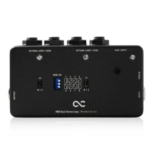 One Control Minimal Series Midi Dual Stereo Loop / 2 Loop Swit From Japan - Picture 1 of 5