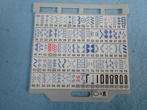 SINGER Confidence PATTERN (STITCH) Reference GUIDE - Picture 1 of 3