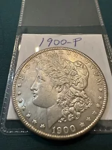 1900 P 1900-P Morgan Silver Dollar Lot 00P - Picture 1 of 2