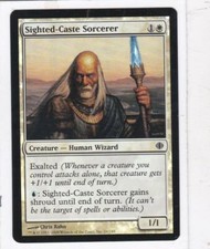 MTG: Shards of Alara: Foil: Sighted-Caste Sorcerer