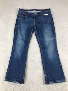 Levi's 524 Too Superlow Bootcut Jeans Womens 13 Short 32x26 Low Rise Dark Wash