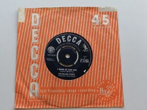 THE ROLLING STONES  1963 U.K. 45    I WANNA BE  YOUR MAN