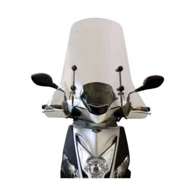 PARABREZZA FABBRI TRASPARENTE TOP ALTO per Kymco 125 AGILITY R16 PLUS 2014-2020 - Immagine 1 di 4