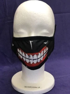 Tokyo Ghoul Ken Kaneki Face Masks Cotton Anime Silly Face Mask Cosplay 🇺🇸✅✅✅ - Picture 1 of 6