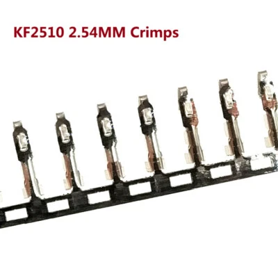 Crimps KF2510 2.54MM Connectors Female Terminals Molex Contact Socket PCB Copper - Image 1 of 3