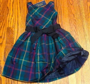 POLO RALPH LAUREN AUTHENTIC TODDLERS GIRLS BRAND NEW ORIGINAL DRESS Size 5, NWT - Picture 1 of 9