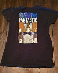 Doctor Who Chris Fantastic Allons Y Geronimo Shirt Size M Medium - Picture 1 of 2