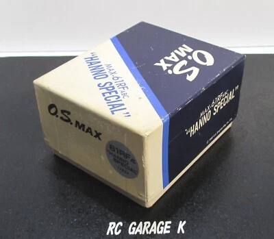 O.S. MAX-61RF "9.97cc" ABC Hanno Special 2stroke glow engine R/C airplane new - Image 1 of 4