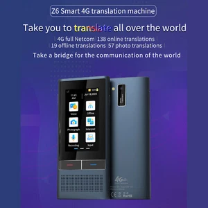 Traductor inteligente de idiomas Z6 con pantalla de 3,1 pulgadas 138 idiomas - Imagen 1 de 15