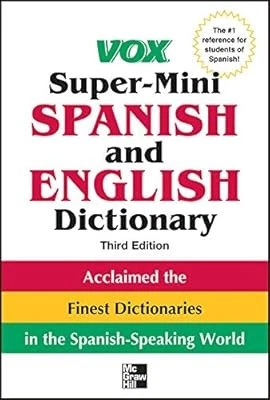 Vox Super-Mini Spanish and English Dictionary, 3rd Edition (NTC FOREIGN LANGUAGE - Image 1 of 1