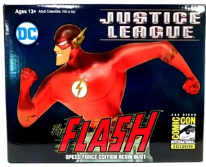Justice League SDCC Flash Resin Bust Exclusive Limited Edition - Picture 1 of 2