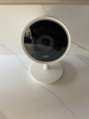 Nest NC3100US Cam IQ Indoor 1080p HD Wireless Security Camera - White - Image 1 of 4