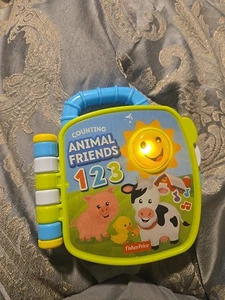 Fisher-Price Tierfreunde zählen 123 interaktives Lernbuch - Bild 1 von 5