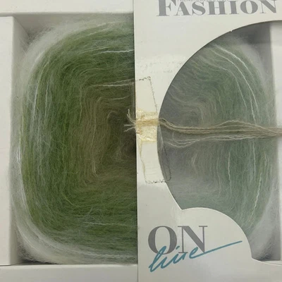 ONline Fashion Box No. 2 MOSS CREME TAN Gradient #03 Mohair Blend Yarn & Pattern - Image 1 of 4