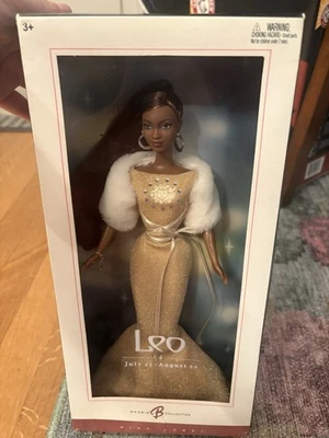 Mattel Barbie Pink Label Zodiac Sign Leo 2004 Doll READ - Image 1 of 4