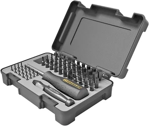 Wheeler Gunsmithing Hex/Torx/Phillip/Flat Screwdriver Bit Set (65 Piece) - Picture 1 of 9