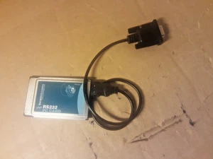 BRAINBOXES 1 port RS232 PCMCIA z odłączanym kablem, MODEL: PM-20 - Zdjęcie 1 z 6