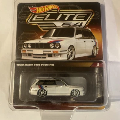 BMW E30 318i Touring Elite 64 1990 Hot Wheels nuevo - en protector Foto 1 de 2