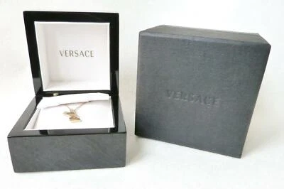 Versace FBS5111A000 Damen Collier Halskette mit Anhänger V-Divine 42 cm MO9 - Bild 1 von 4