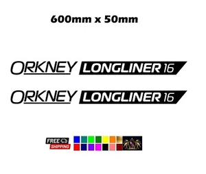 Gráfico de calcomanías ORKNEY Longliner 16 para yates, barcos y embarcaciones - Imagen 1 de 4