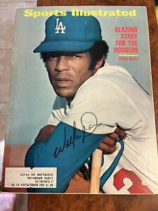 Willie Davis Signed Autographed Sports Illustrated 5/1/72 Dodgers
