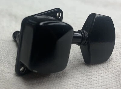 2017 Epiphone Explorer GT Electric Guitar Bass Side Black Tuner Tuning Peg - Image 1 of 4