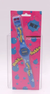 Reloj Pulsera Digital Wrigley’s Hubba Bubba Bubba Gum Años 80 *NO FUNCIONA Foto 1 de 4