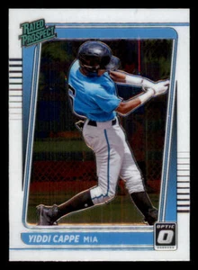 2021 Donruss Optic Rated Prospects #3 Yiddi Cappe - Picture 1 of 2