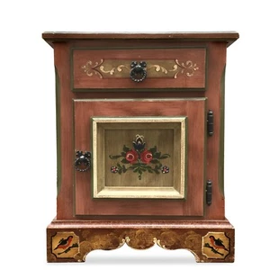 Voglauer Schrank rot kleine Kommode bezaubernder Bauernschrank - Bild 1 von 5