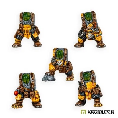 Kromlech Orc Mercenaries Bodies (5) Brand New KRCB385