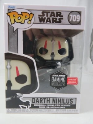 Star Wars Funko Pop - Darth Nihilus - Gaming Greats - No. 709 - Free Protector - Image 1 of 4