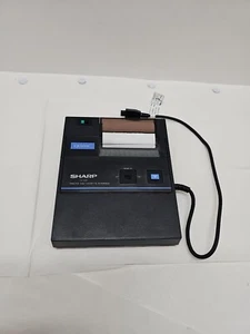 Interfaccia stampante e cassetta Sharp CE-50P vintage. Made In Japan (B) - Foto 1 di 3