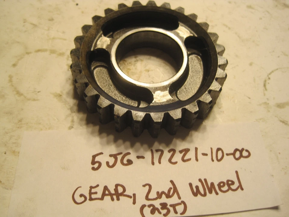 Yamaha YZ426 YZ426F 2000-2002 transmisión engranaje segunda rueda 5be-172211-10-00 Foto 1 de 1