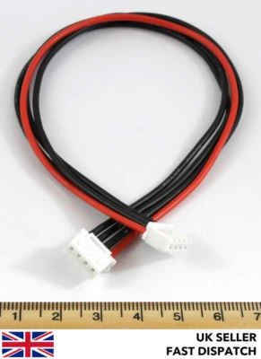 3S JST-XH Balance Charge Cable Lead Wire Plug 220mm Lipo RC 3 Cell 11.1v - Image 1 of 3