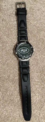 Game Time Agent Series New York Jets Watch New with Original Case Needs Battery Cover