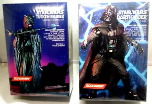 Star Wars Tusken Raider Darth Vader Model Figure Kits Collectors Edition SEALED - Picture 1 of 3