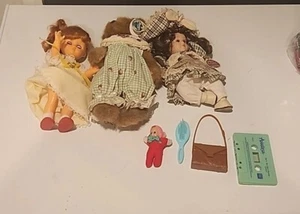 Vintage Doll Lot 4 Various Size, Some Marked.. Needs TLC - Picture 1 of 21