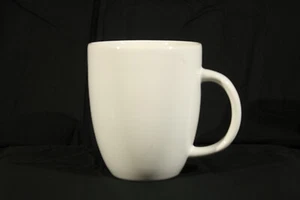 Threshold Cup White Porcelain Coffee Tea 4.5" Tall - Picture 1 of 5