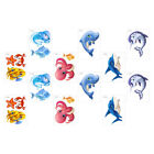 12 Sheets Pvc Bathtub Stickers Child Cartoon Ocean For