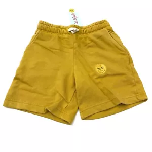 Cat & Jack Boys Size Mid Length Shorts Pockets Mustard - Picture 1 of 8