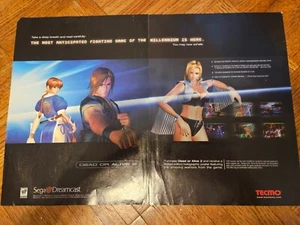 Dead Or Alive 2 Print Ad/Poster Art Sega Dreamcast - Picture 1 of 1