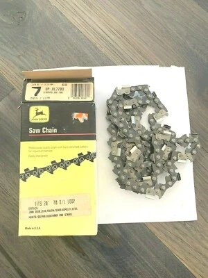 * John Deere 1 новый OEM винтажный пилы цепи 3/8 .050» 20 дюймов деталь # UP-J1L270D - Изображение 1 из 4