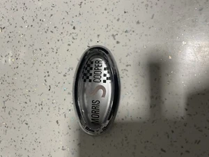 Classic Morris Mini Cooper S Motorhaubenemblem  - Bild 1 von 1