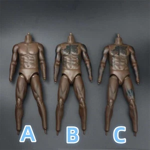Figuras flexibles de jugador de baloncesto de 12 pulgadas para hombre de cuerpo muscular medio sin costuras de 1/6 - Imagen 1 de 8