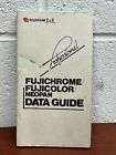 Vintage Fujichrome Fujicolor Neopan Data Guide '90 Book Film Photography (9/1)