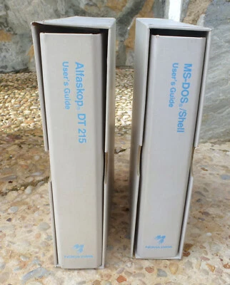 PC Nokia Alfaskop DT215. Manuales de operación y MS-DOS. IBM PC compatible 286 - Bild 1 von 4