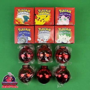 Pokemon 23k Gold Plated Trading Card Full Set (6) Burger King 1999 5/6 Sealed - Picture 1 of 20