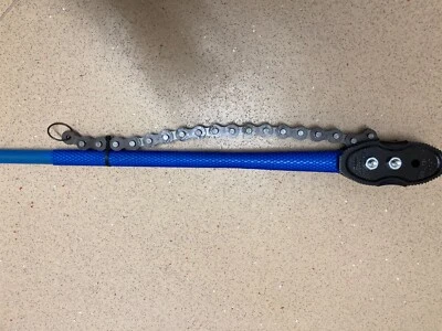 Gedore chain pipe wrench 1/4-3 in American pattern, brand new unboxed - Image 1 of 4